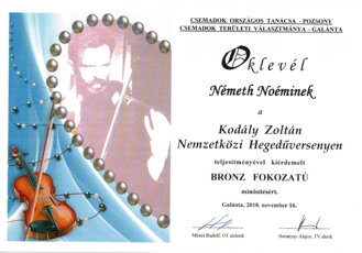 Medzinárodná súťaž Zoltána Kodálya v hre na husliach